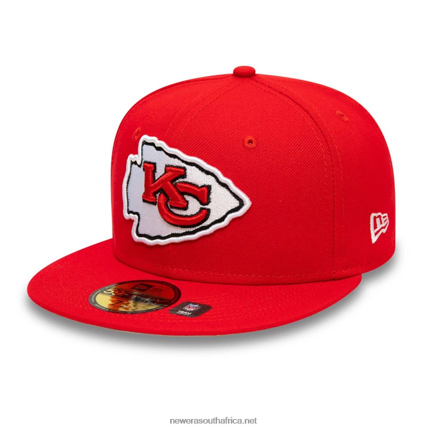 Kansas City Chiefs Team Spotlight Red 59FIFTY Fitted Cap New Era TRBRBN1161