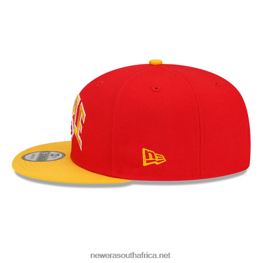 Kansas City Chiefs x Staple Red 9FIFTY Snapback Cap New Era TRBRBN1930