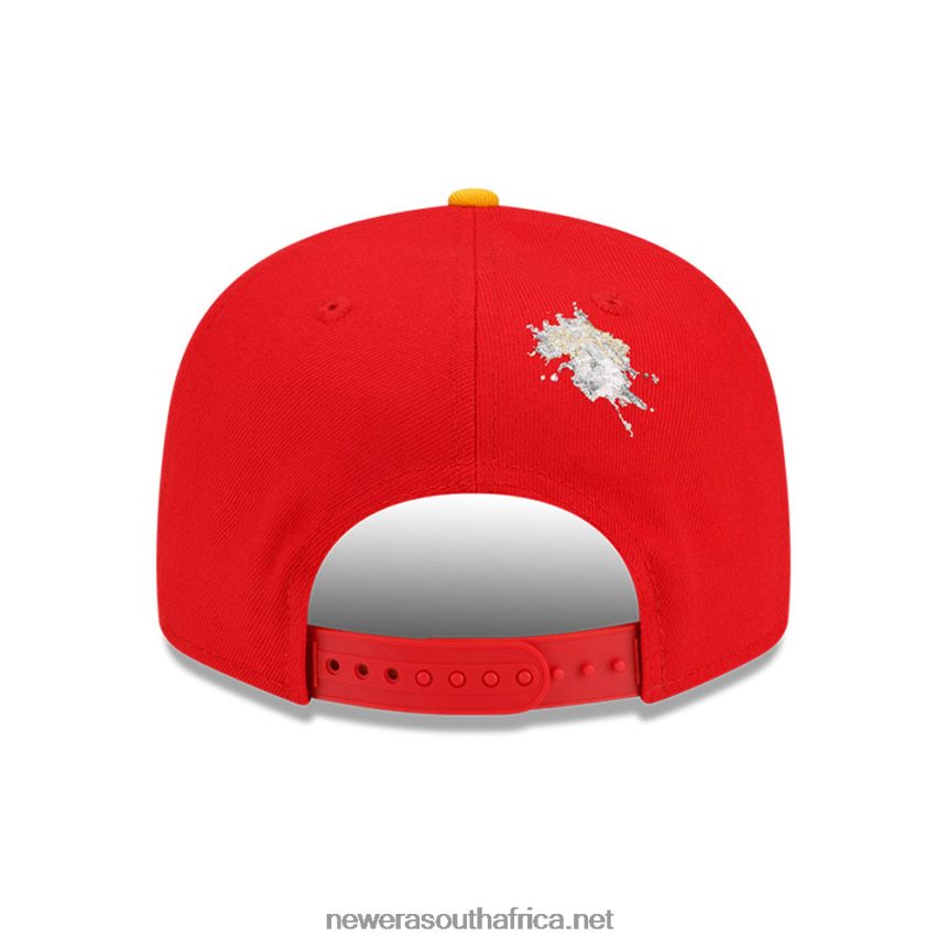 Kansas City Chiefs x Staple Red 9FIFTY Snapback Cap New Era TRBRBN1930