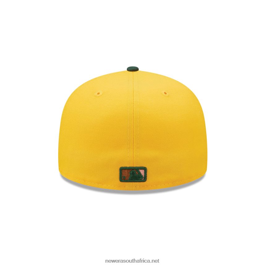 Kansas City Royals Back to School Yellow 59FIFTY Fitted Cap New Era TRBRBN111