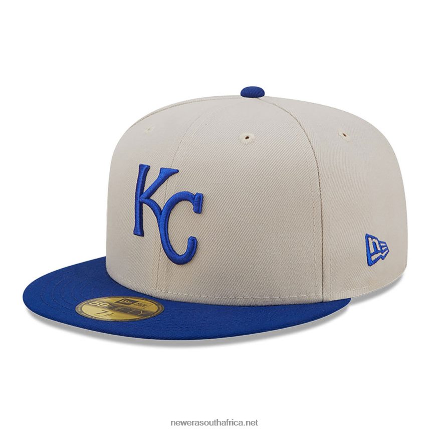 Kansas City Royals Fall Classic White 59FIFTY Fitted Cap New Era TRBRBN830