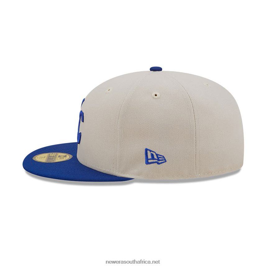 Kansas City Royals Fall Classic White 59FIFTY Fitted Cap New Era TRBRBN830