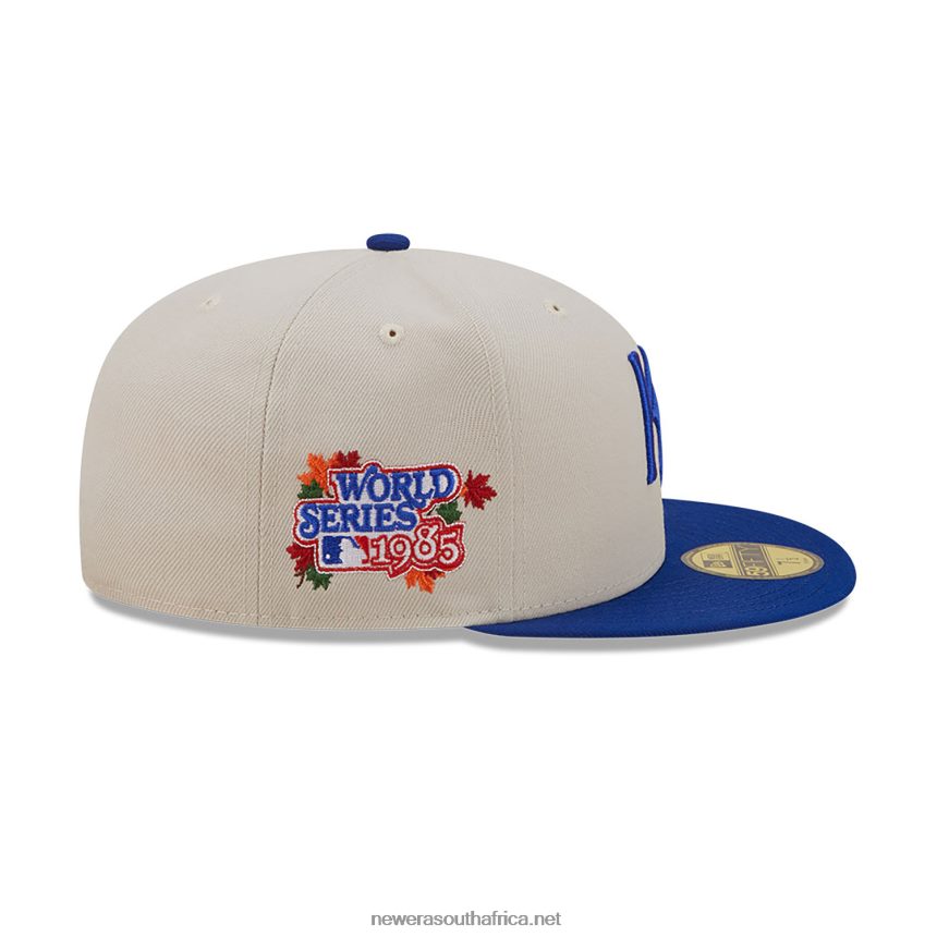 Kansas City Royals Fall Classic White 59FIFTY Fitted Cap New Era TRBRBN830