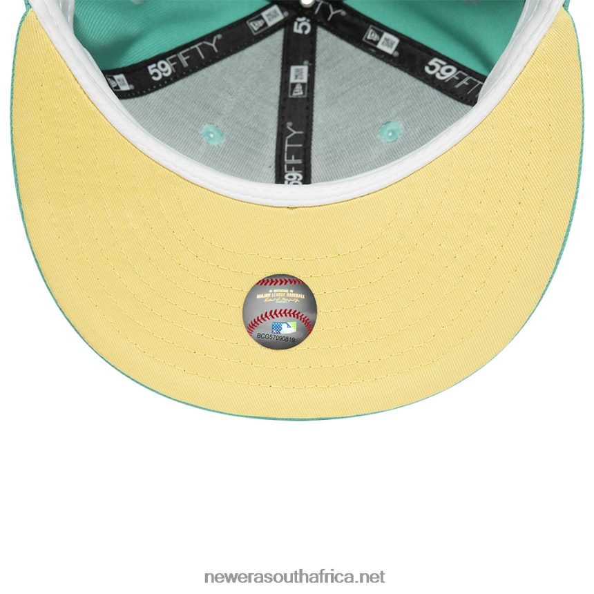 Kansas City Royals Pastel Turquoise 59FIFTY Fitted Cap New Era TRBRBN1147