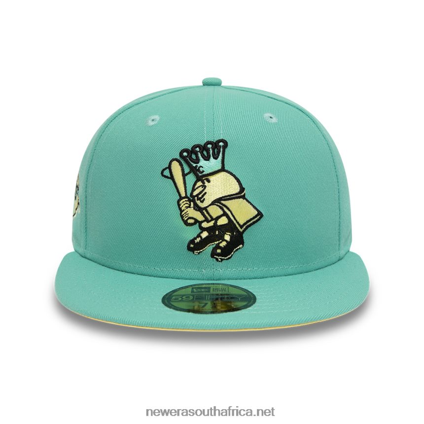 Kansas City Royals Pastel Turquoise 59FIFTY Fitted Cap New Era TRBRBN1147