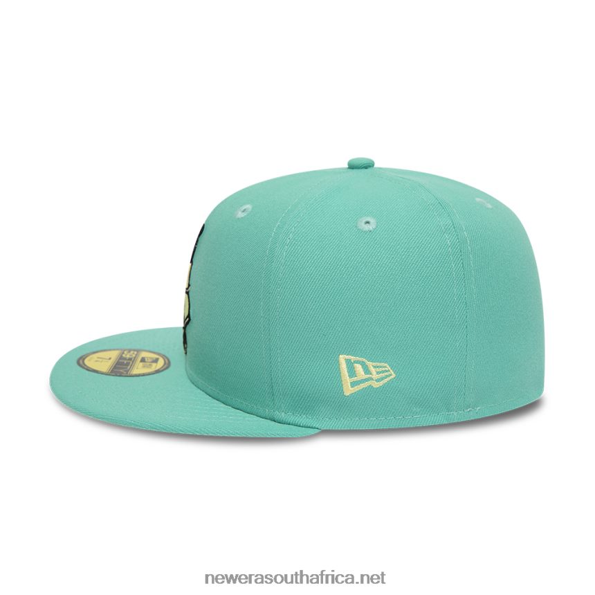 Kansas City Royals Pastel Turquoise 59FIFTY Fitted Cap New Era TRBRBN1147