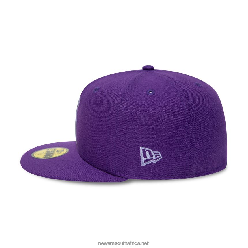 LA Angels 50th Anniversary Purple 59FIFTY Fitted Cap New Era TRBRBN333