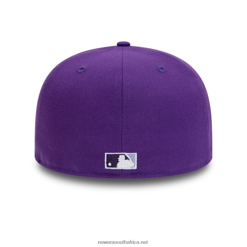 LA Angels 50th Anniversary Purple 59FIFTY Fitted Cap New Era TRBRBN333