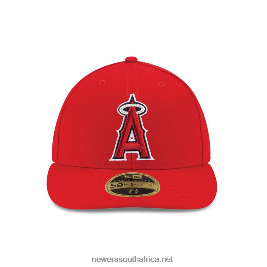 LA Angels Authentic Collection Red Low Profile 59FIFTY Fitted Cap New Era TRBRBN913