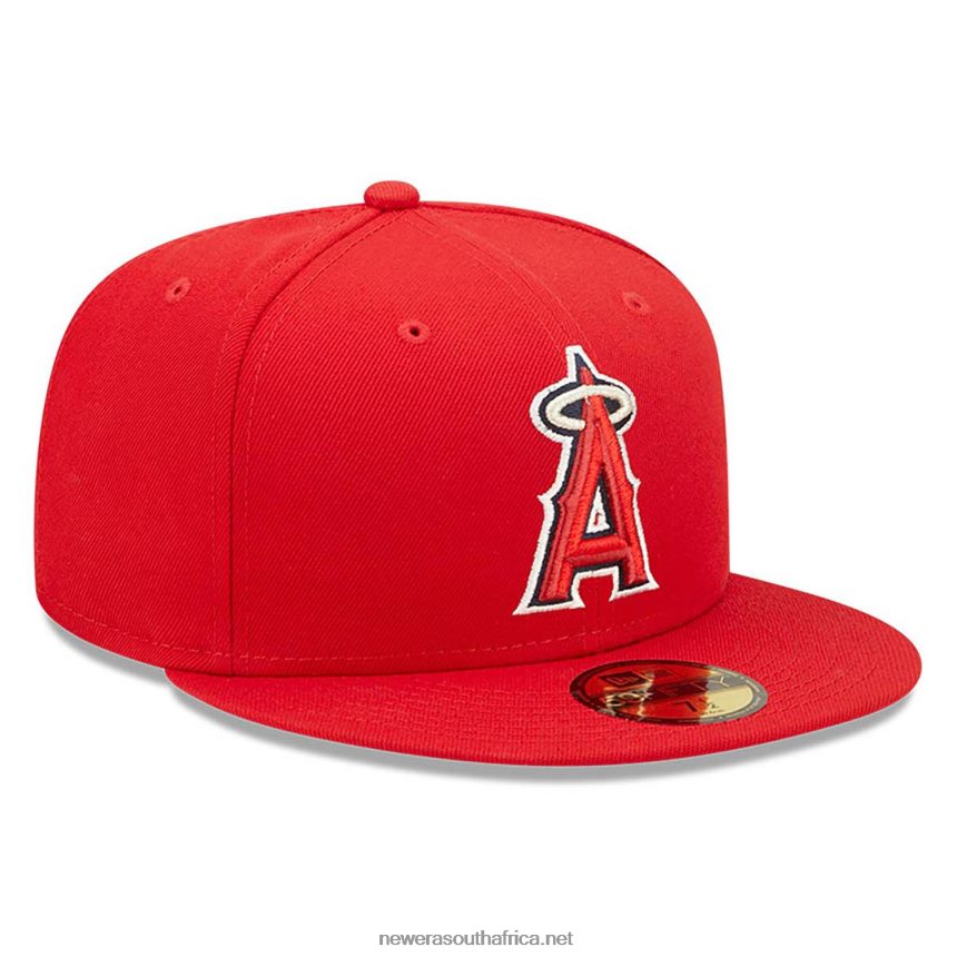LA Angels Authentic On Field Red 59FIFTY Cap New Era TRBRBN1044