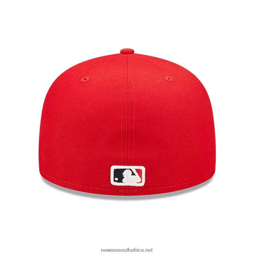 LA Angels Authentic On Field Red 59FIFTY Cap New Era TRBRBN1044