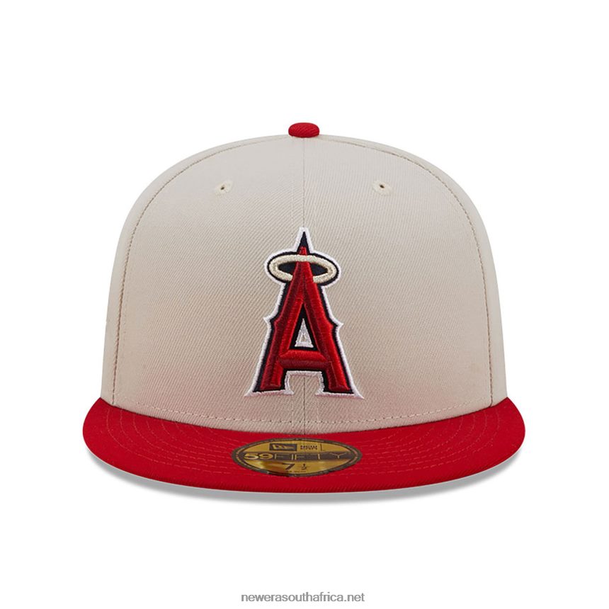 LA Angels Fall Classic White 59FIFTY Fitted Cap New Era TRBRBN890