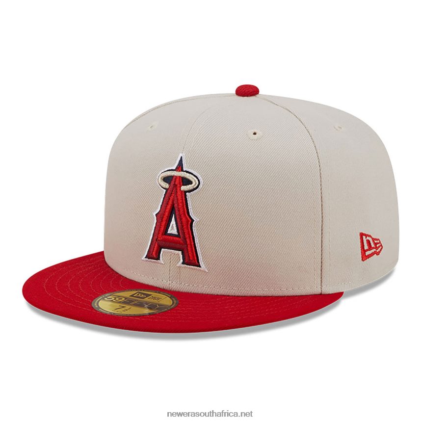 LA Angels Fall Classic White 59FIFTY Fitted Cap New Era TRBRBN890