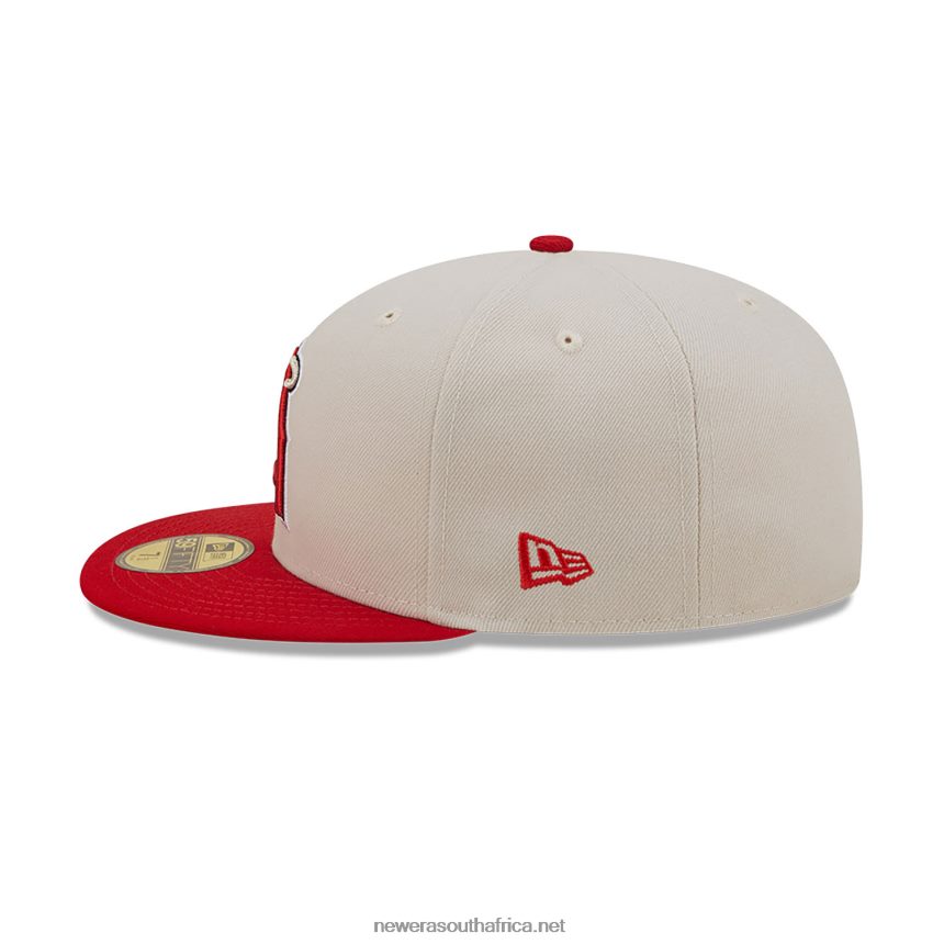 LA Angels Fall Classic White 59FIFTY Fitted Cap New Era TRBRBN890