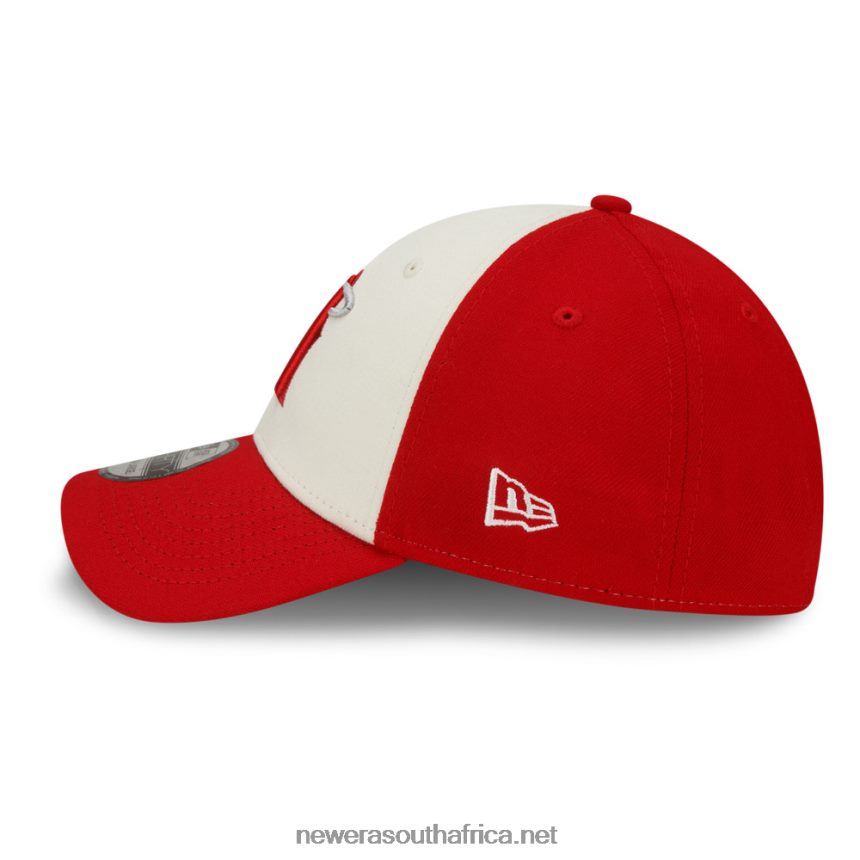 LA Angels MLB City Connect Red 39THIRTY Stretch Fit Cap New Era TRBRBN2158