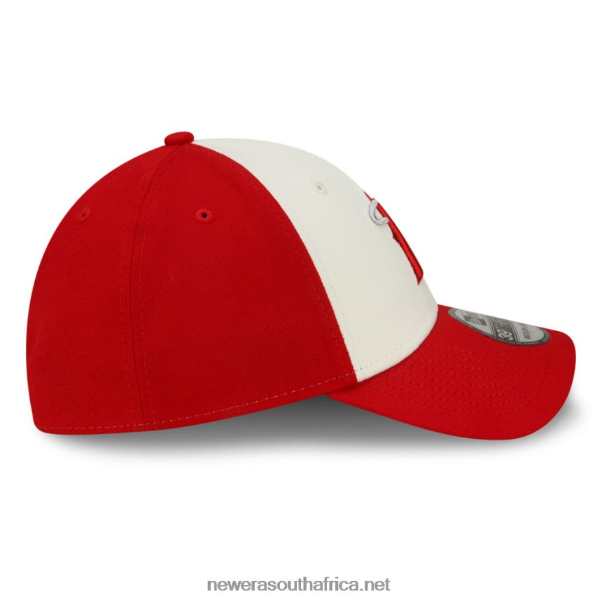 LA Angels MLB City Connect Red 39THIRTY Stretch Fit Cap New Era TRBRBN2158