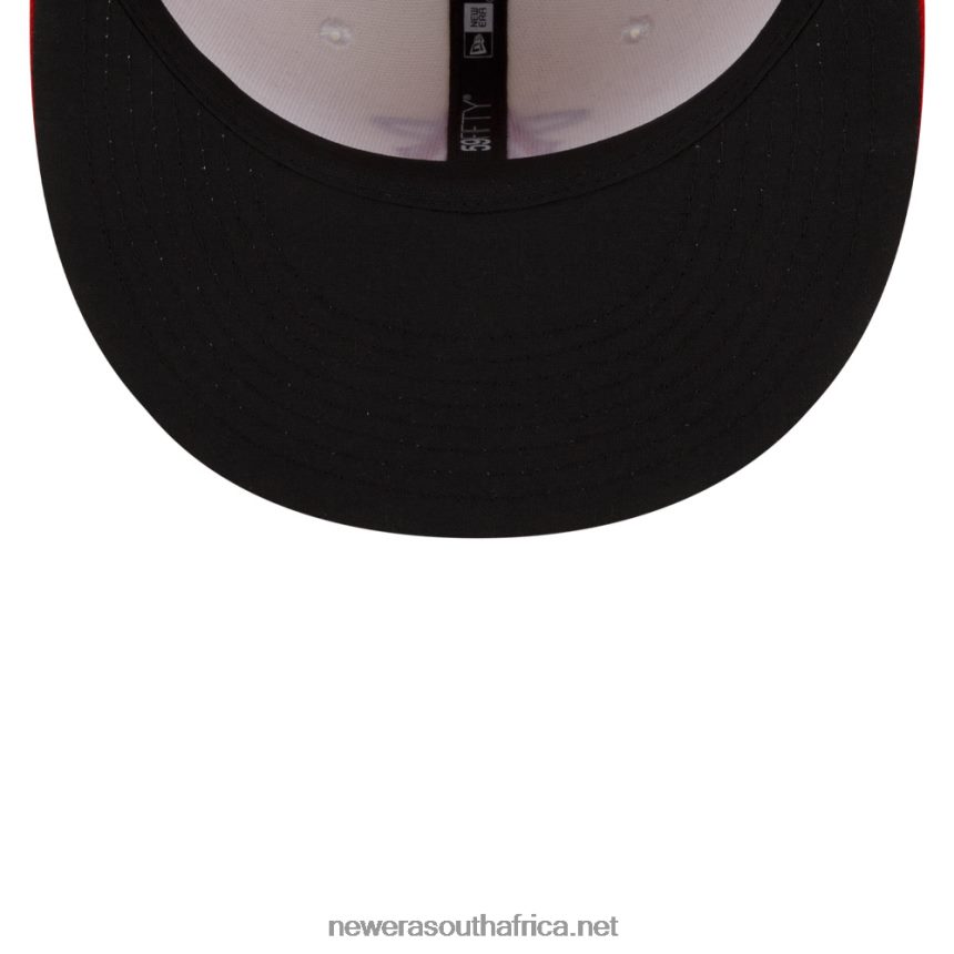 LA Angels MLB City Connect Red 59FIFTY Fitted Cap New Era TRBRBN1268