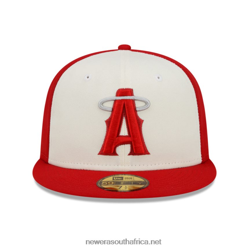 LA Angels MLB City Connect Red 59FIFTY Fitted Cap New Era TRBRBN1268