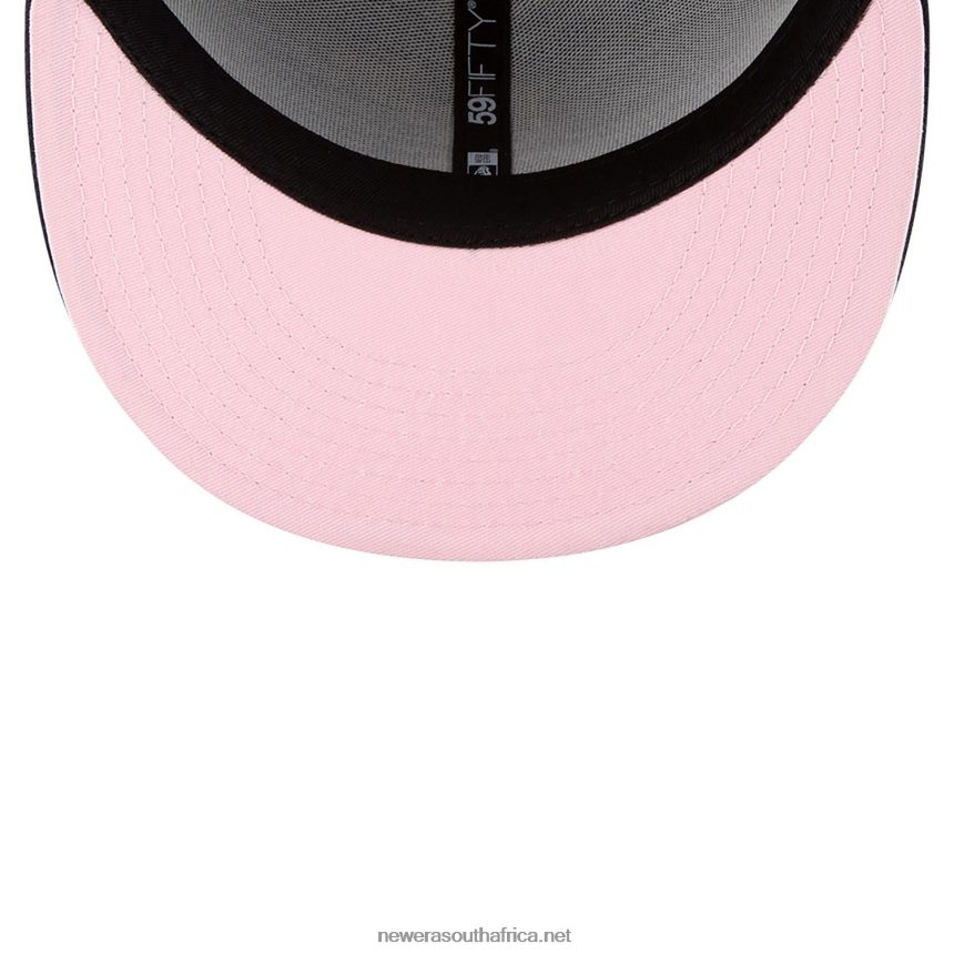 LA Angels Side Patch Bloom Navy 59FIFTY Fitted Cap New Era TRBRBN1019