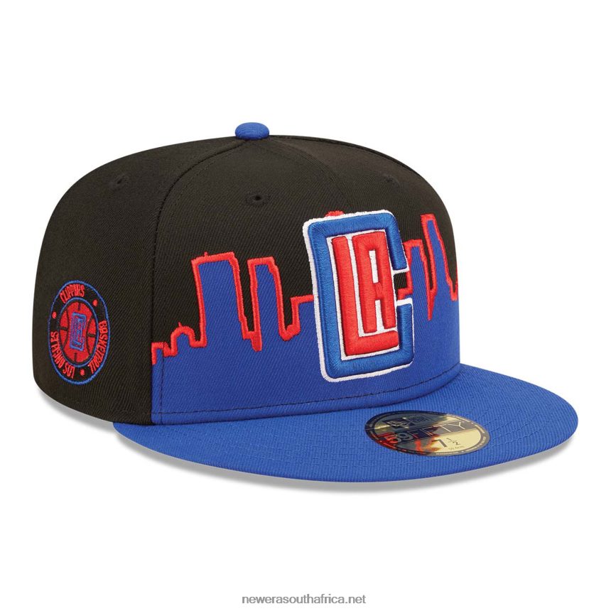 LA Clippers NBA Tip Off 2022 Black 59FIFTY Fitted Cap New Era TRBRBN1248