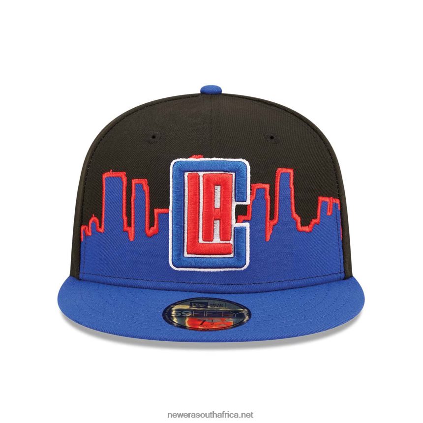 LA Clippers NBA Tip Off 2022 Black 59FIFTY Fitted Cap New Era TRBRBN1248