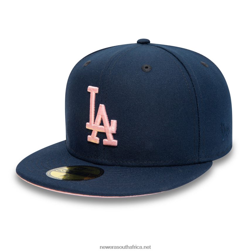 LA Dodgers 100th Anniversary Navy 59FIFTY Fitted Cap New Era TRBRBN645