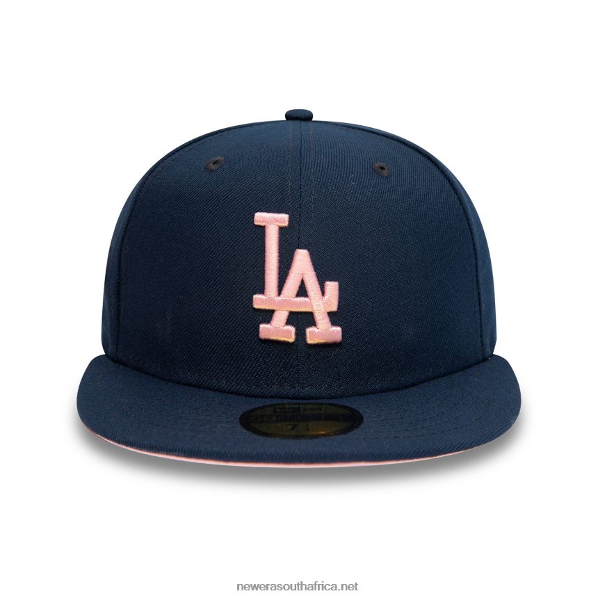 LA Dodgers 100th Anniversary Navy 59FIFTY Fitted Cap New Era TRBRBN645
