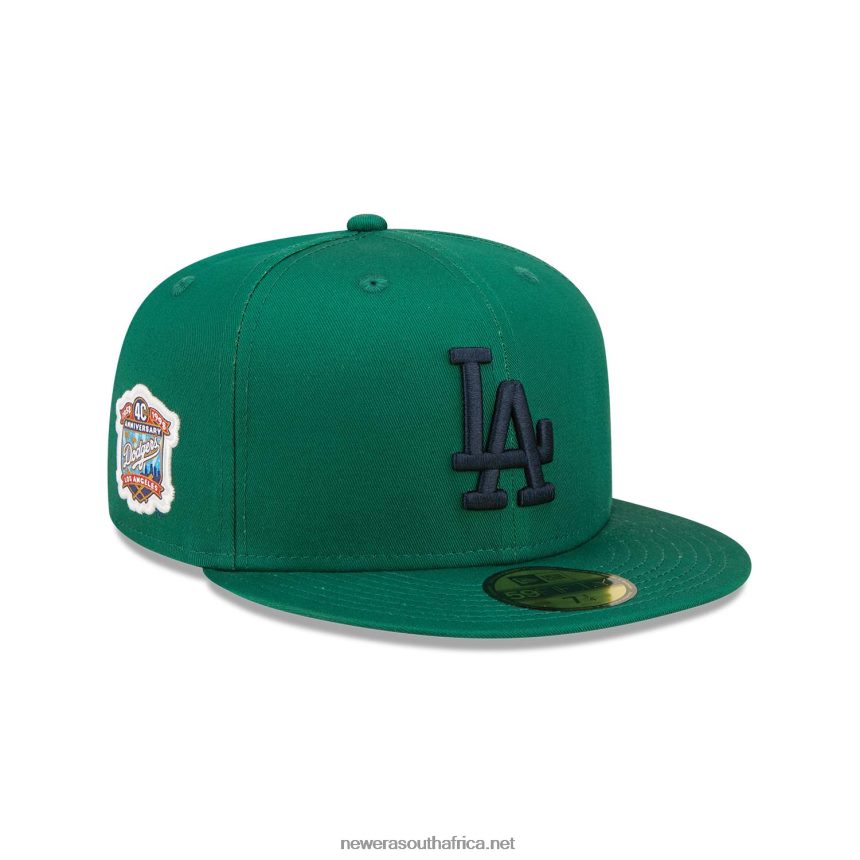 LA Dodgers 40th Anniversary Dark Green 59FIFTY Fitted Cap New Era TRBRBN766