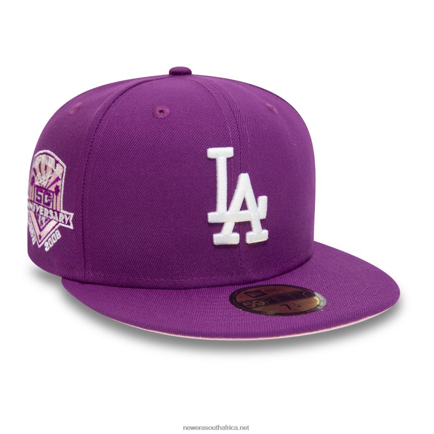 LA Dodgers 50th Anniversary Purple 59FIFTY Fitted Cap New Era TRBRBN65