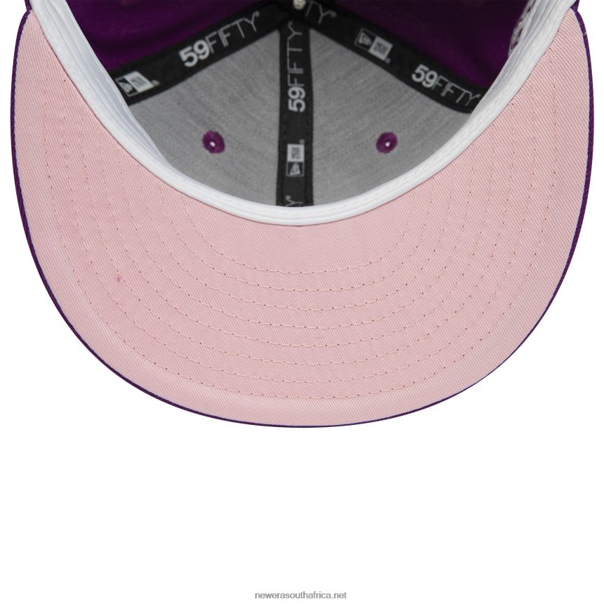 LA Dodgers 50th Anniversary Purple 59FIFTY Fitted Cap New Era TRBRBN65