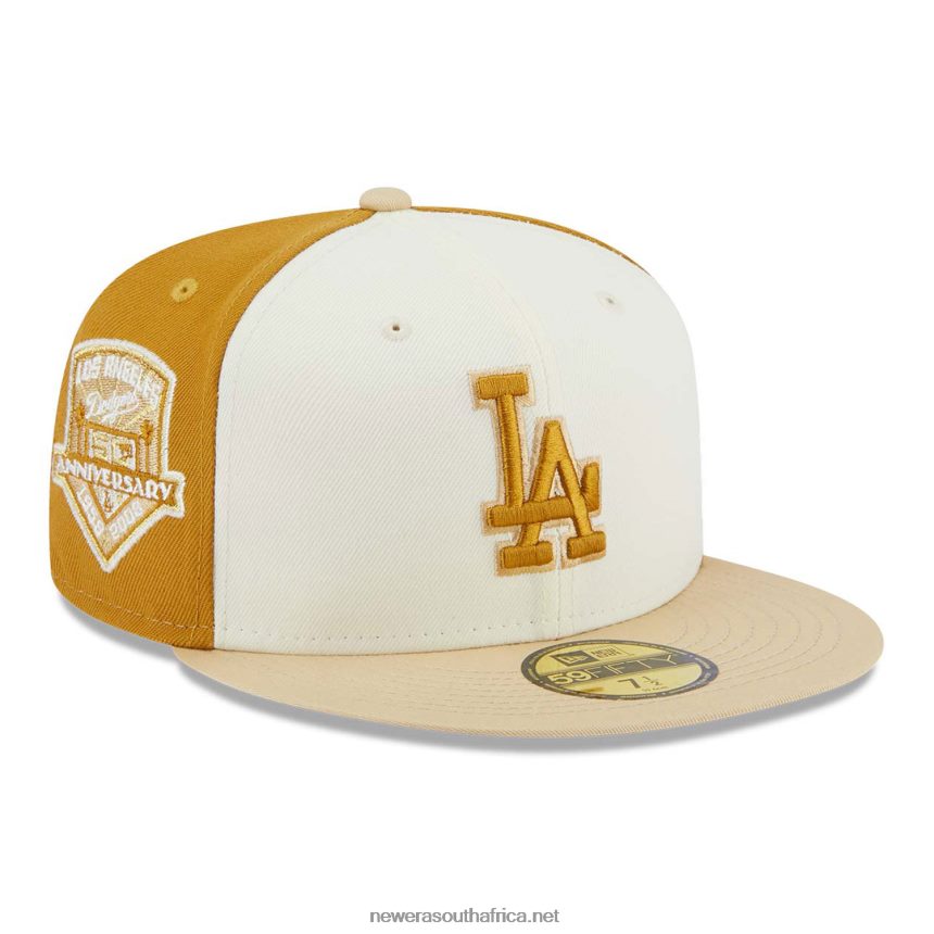 LA Dodgers Anniversary Brown 59FIFTY Fitted Cap New Era TRBRBN560