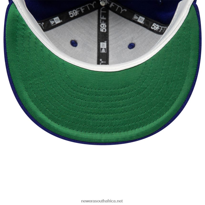 LA Dodgers Anniversary Wool Blue 59FIFTY Fitted Cap New Era TRBRBN20