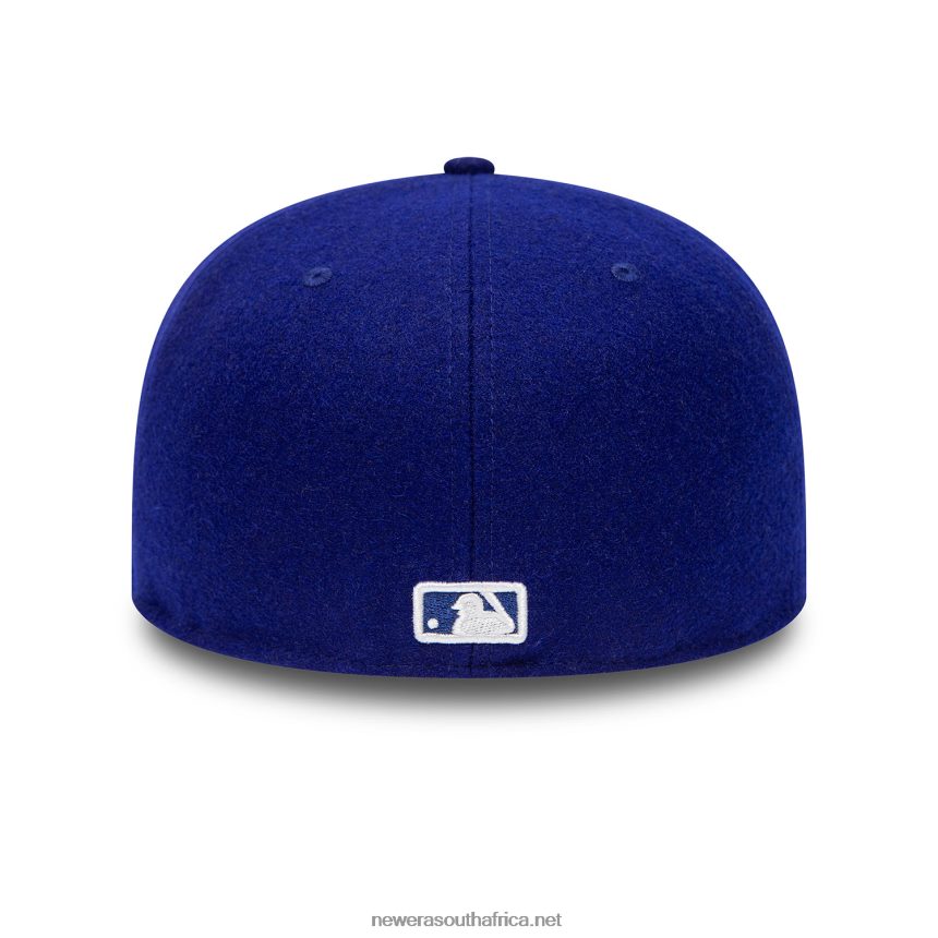 LA Dodgers Anniversary Wool Blue 59FIFTY Fitted Cap New Era TRBRBN20