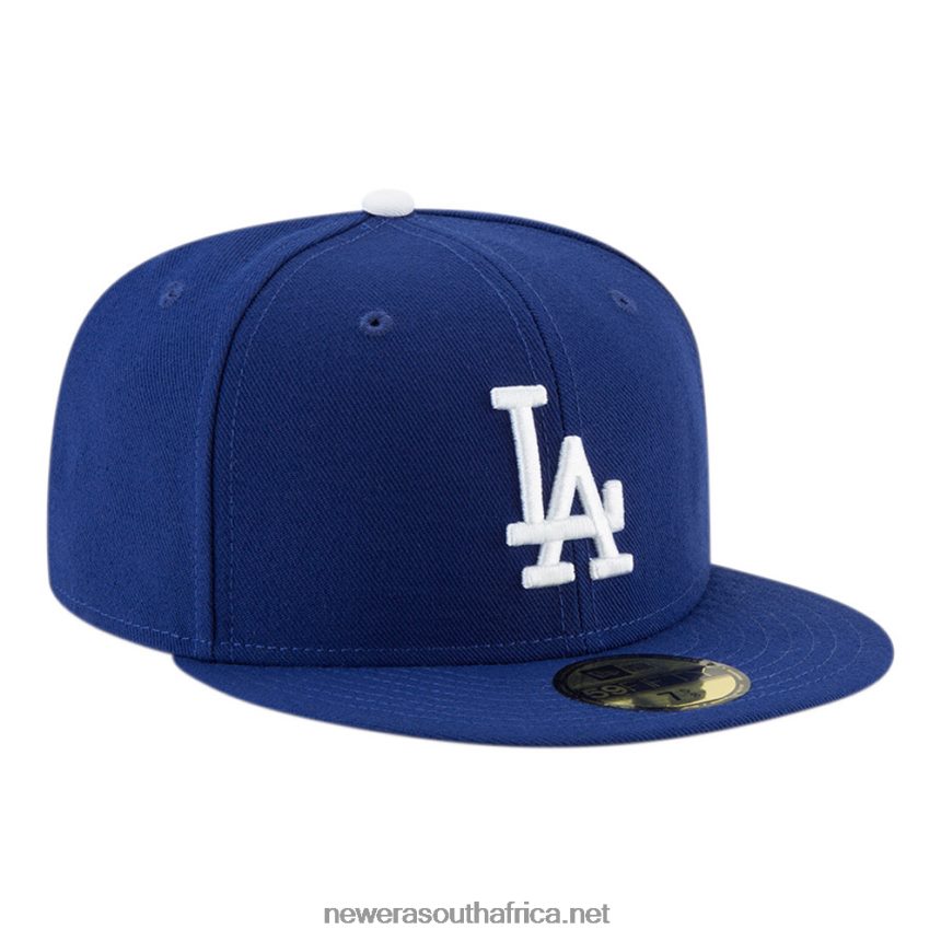 LA Dodgers Authentic On Field Game Blue 59FIFTY Cap New Era TRBRBN366