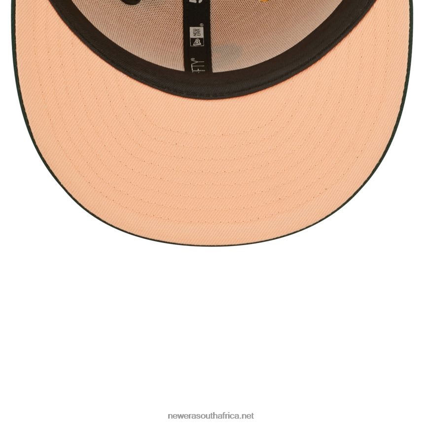 LA Dodgers Back to School Yellow 59FIFTY Fitted Cap New Era TRBRBN173