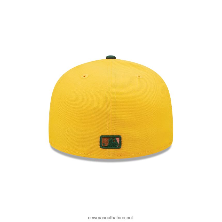 LA Dodgers Back to School Yellow 59FIFTY Fitted Cap New Era TRBRBN173