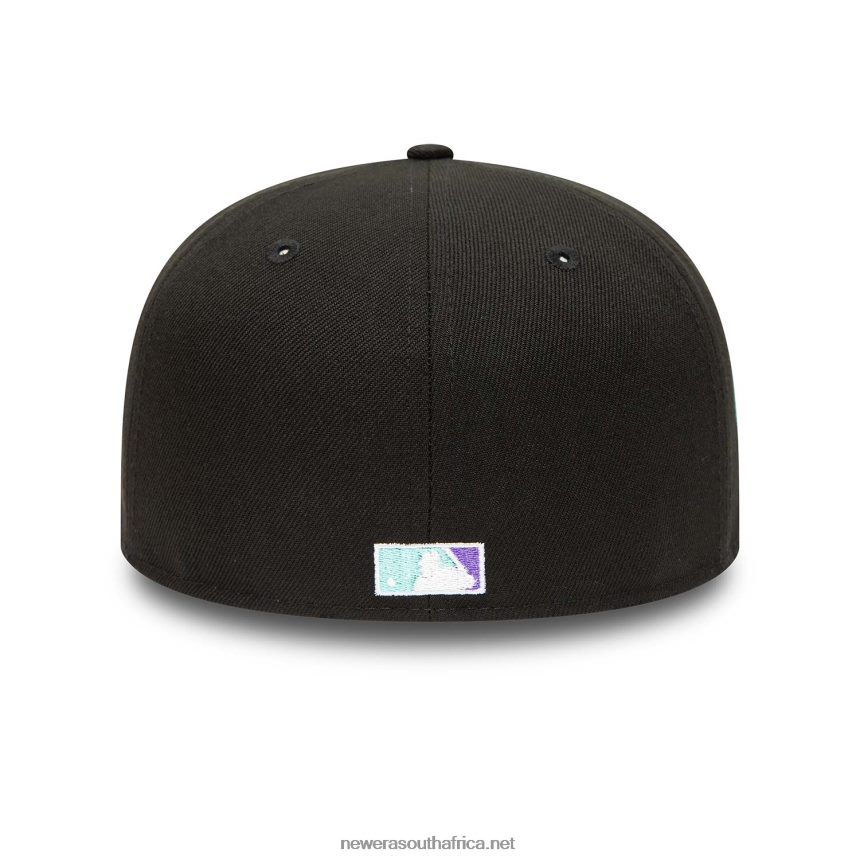 LA Dodgers Black and Blue Tint 59FIFTY Fitted Cap 59FIFTY New Era TRBRBN824