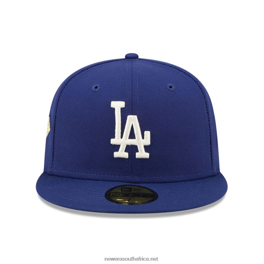 LA Dodgers Citrus Pop Dark Blue 59FIFTY Fitted Cap New Era TRBRBN1059