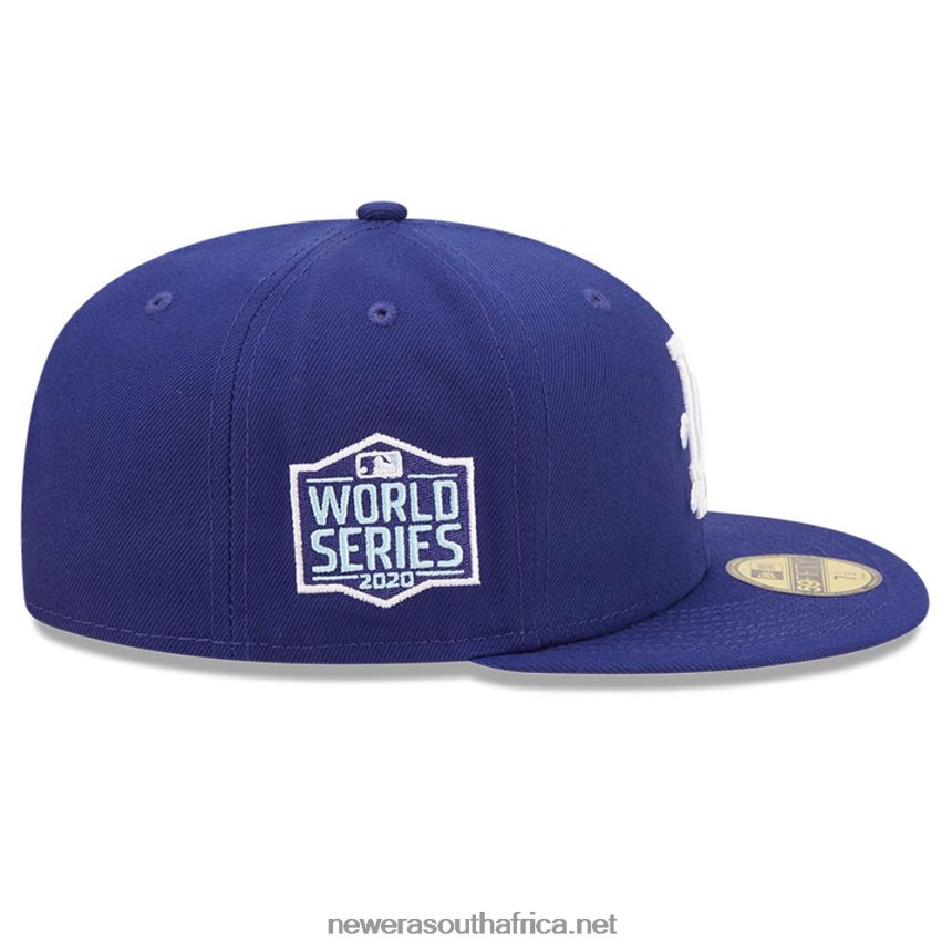 LA Dodgers Comic Cloud Dark Blue 59FIFTY Fitted Cap New Era TRBRBN1323