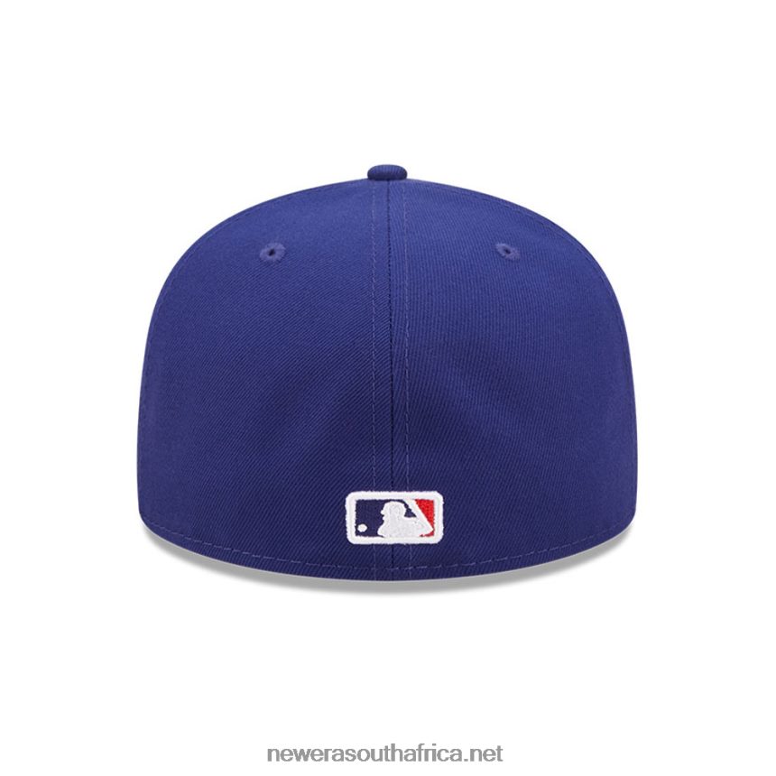 LA Dodgers Comic Cloud Dark Blue 59FIFTY Fitted Cap New Era TRBRBN1323