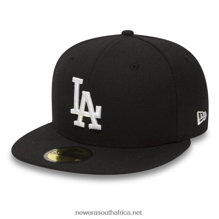 LA Dodgers Essential Black 59FIFTY Cap New Era TRBRBN428