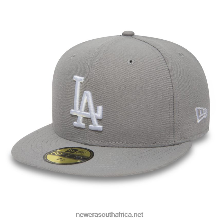 LA Dodgers Essential Grey 59FIFTY Cap New Era TRBRBN242