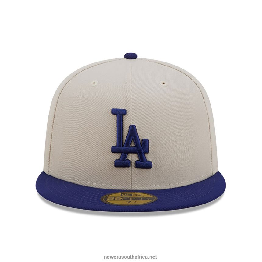 LA Dodgers Fall Classic White 59FIFTY Fitted Cap New Era TRBRBN951