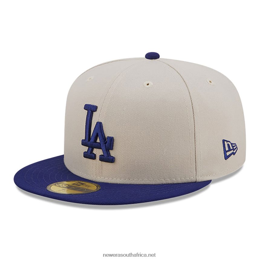 LA Dodgers Fall Classic White 59FIFTY Fitted Cap New Era TRBRBN951