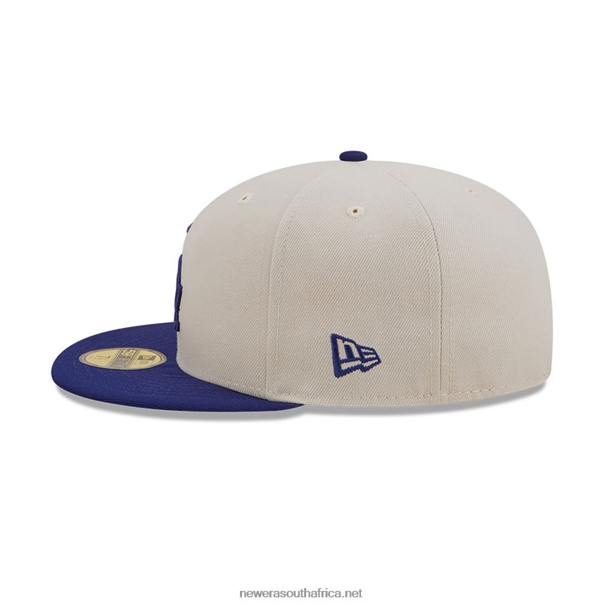 LA Dodgers Fall Classic White 59FIFTY Fitted Cap New Era TRBRBN951