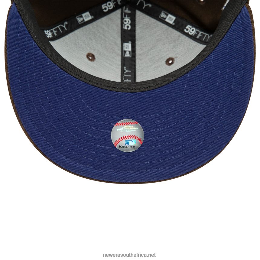 LA Dodgers Fall Colours Brown 59FIFTY Fitted Cap New Era TRBRBN514