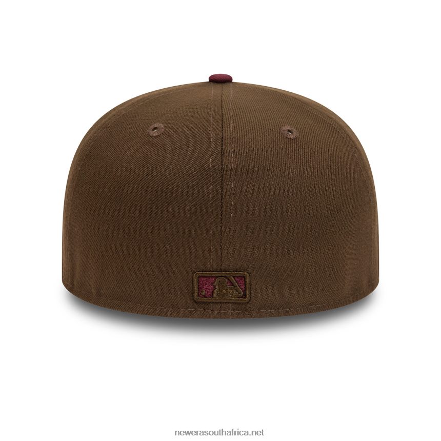 LA Dodgers Fall Colours Brown 59FIFTY Fitted Cap New Era TRBRBN514