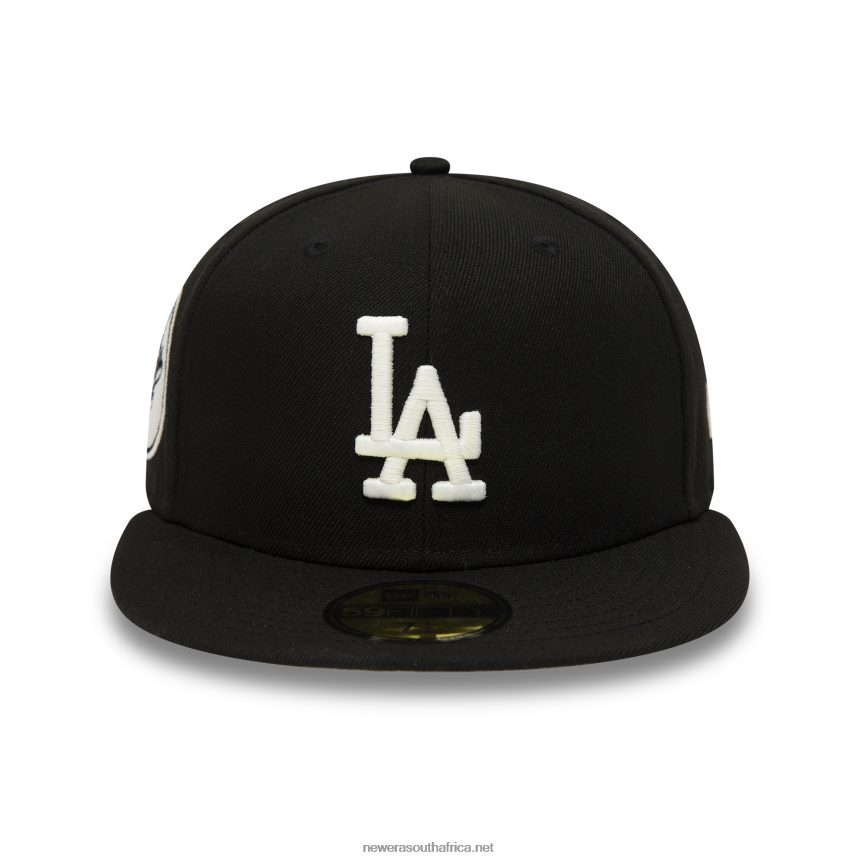 LA Dodgers Glow in the Dark Black 59FIFTY Fitted Cap New Era TRBRBN1009