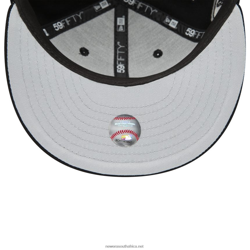 LA Dodgers Glow in the Dark Black 59FIFTY Fitted Cap New Era TRBRBN1009