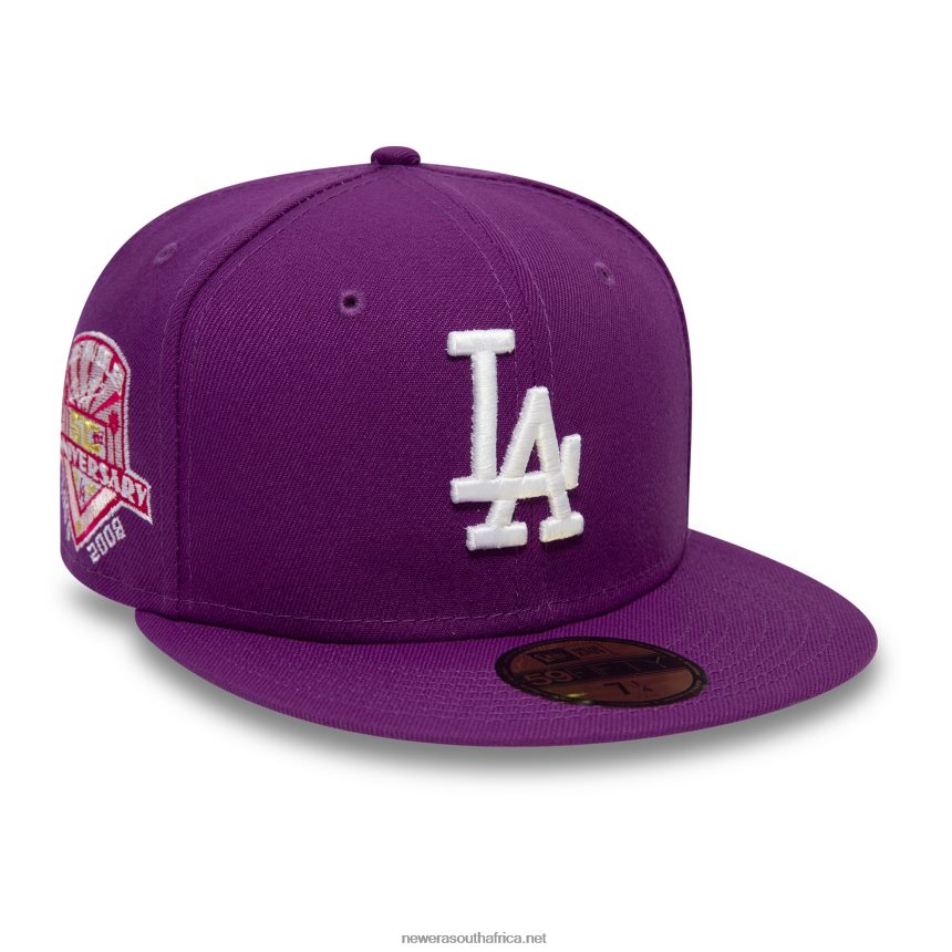 LA Dodgers Grape Purple 59FIFTY Fitted Cap New Era TRBRBN961
